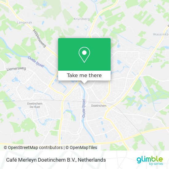 Café Merleyn Doetinchem B.V. map