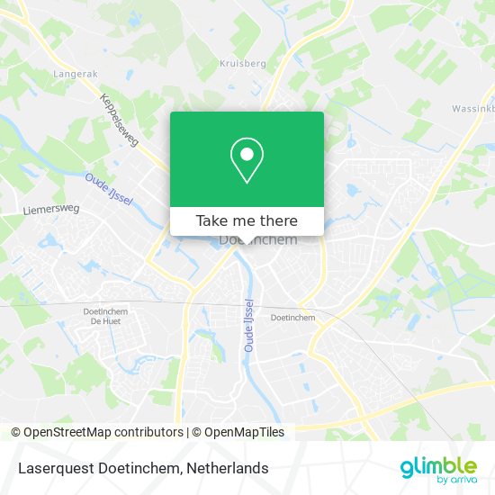 Laserquest Doetinchem map