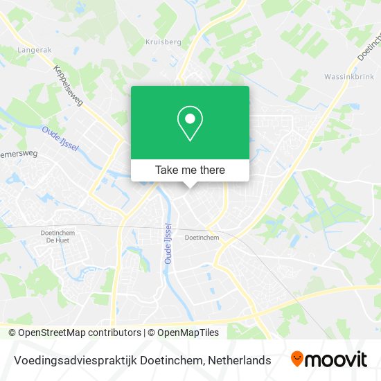 Voedingsadviespraktijk Doetinchem Karte