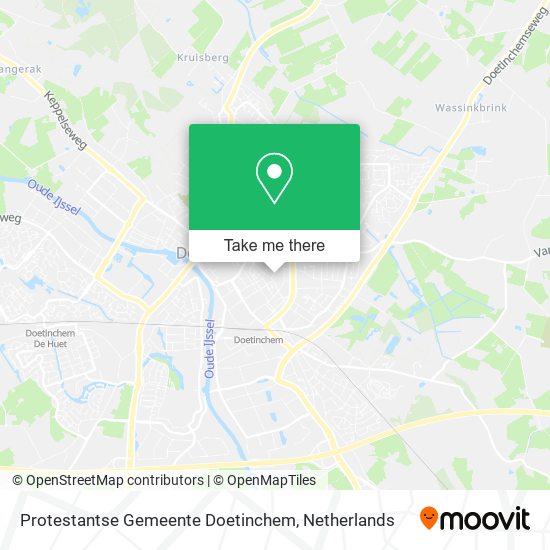 Protestantse Gemeente Doetinchem Karte