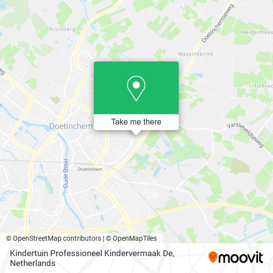 Kindertuin Professioneel Kindervermaak De map