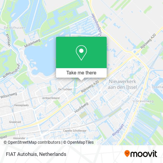 FIAT Autohuis map