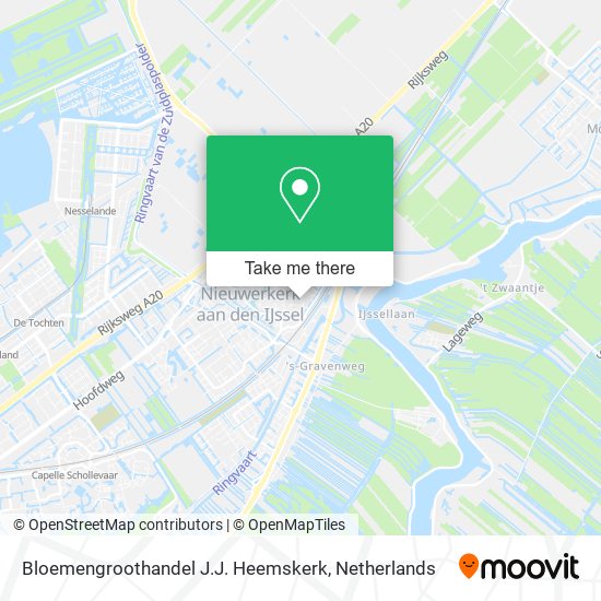 Bloemengroothandel J.J. Heemskerk map