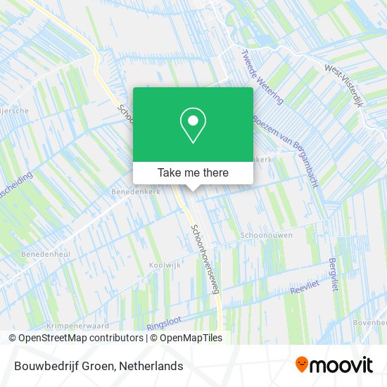 Bouwbedrijf Groen map