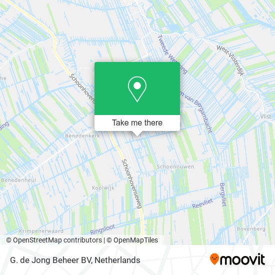 G. de Jong Beheer BV map