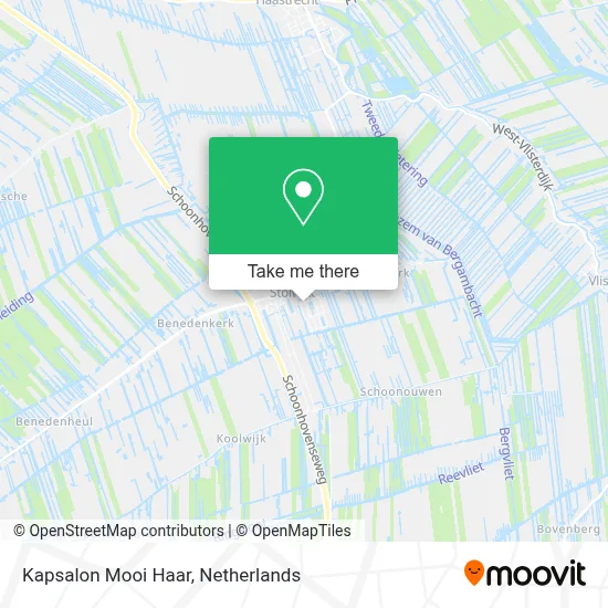 Kapsalon Mooi Haar map