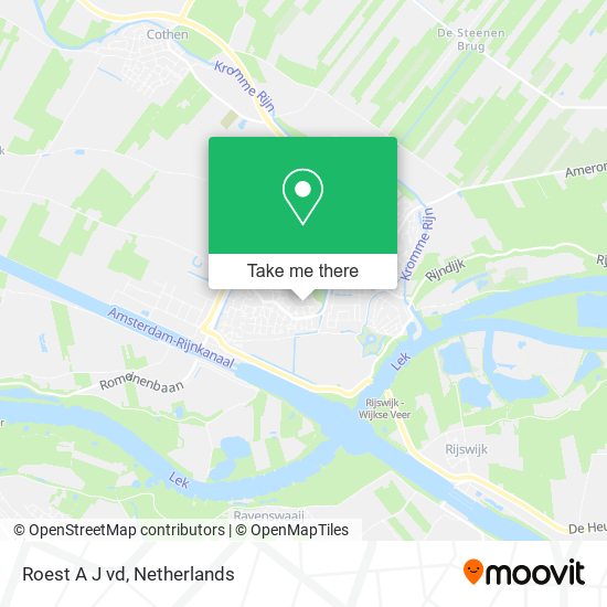 Roest A J vd map