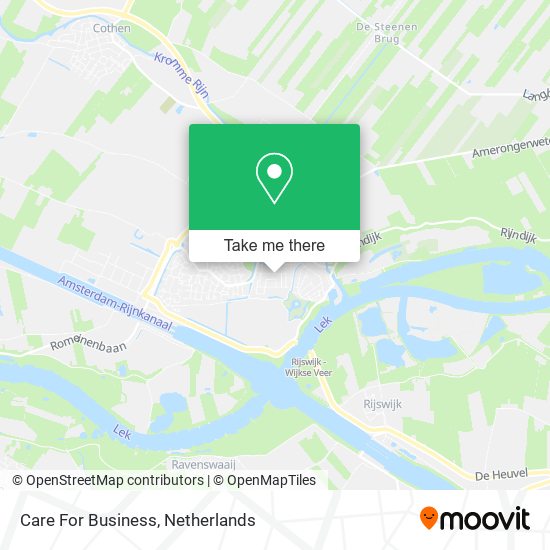 Care For Business map