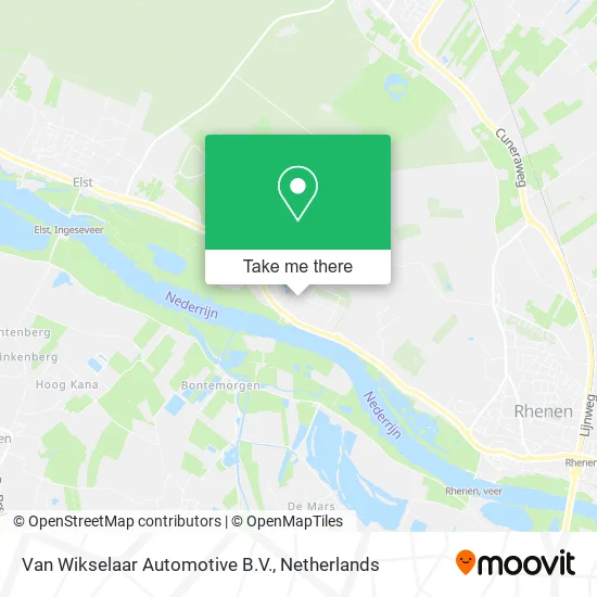Van Wikselaar Automotive B.V. map