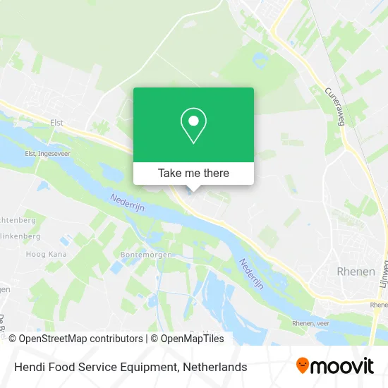 Hendi Food Service Equipment map