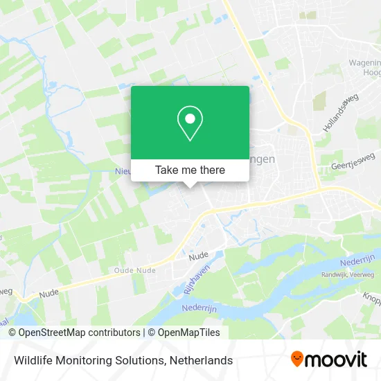 Wildlife Monitoring Solutions map