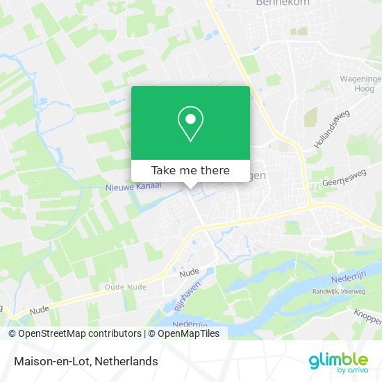 Maison-en-Lot map