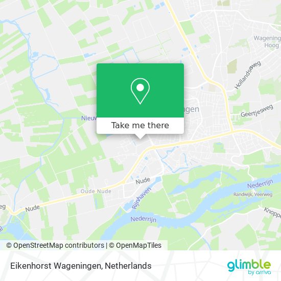 Eikenhorst Wageningen Karte