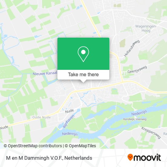 M en M Dammingh V.O.F. map