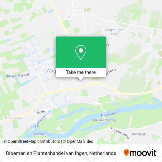 Bloemen en Plantenhandel van Ingen map