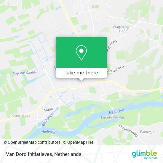 Van Dord Initiatieves map