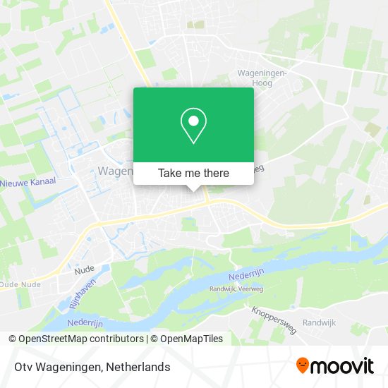 Otv Wageningen map