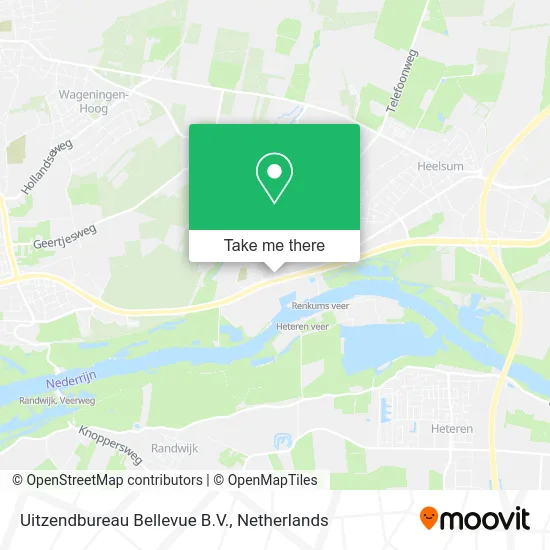 Uitzendbureau Bellevue B.V. map