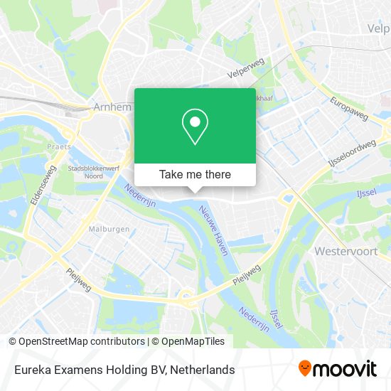 Eureka Examens Holding BV map