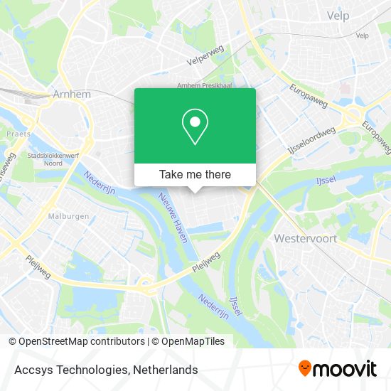 Accsys Technologies map