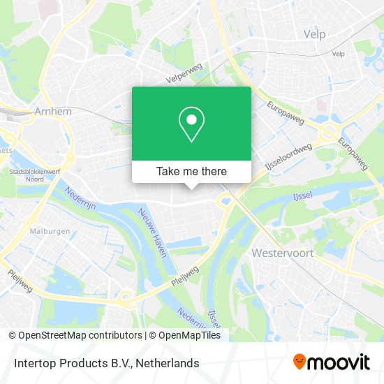 Intertop Products B.V. map