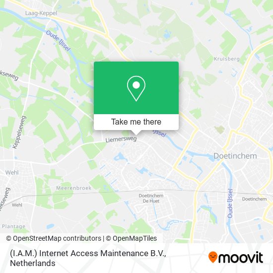 (I.A.M.) Internet Access Maintenance B.V. map