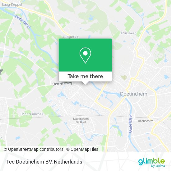 Tcc Doetinchem BV map