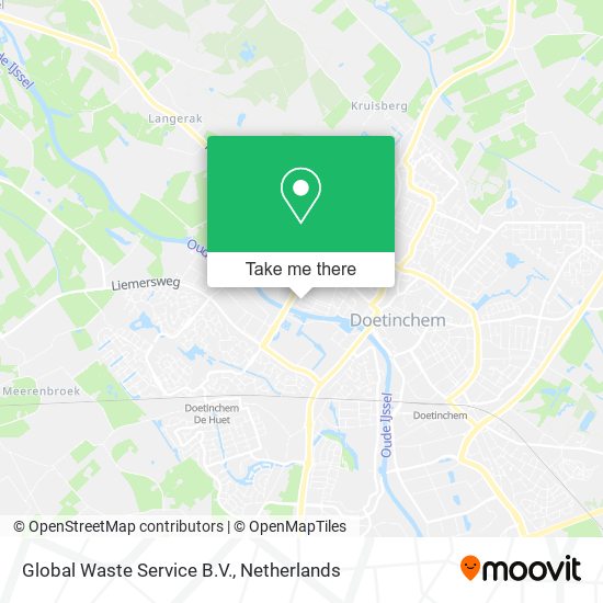 Global Waste Service B.V. Karte