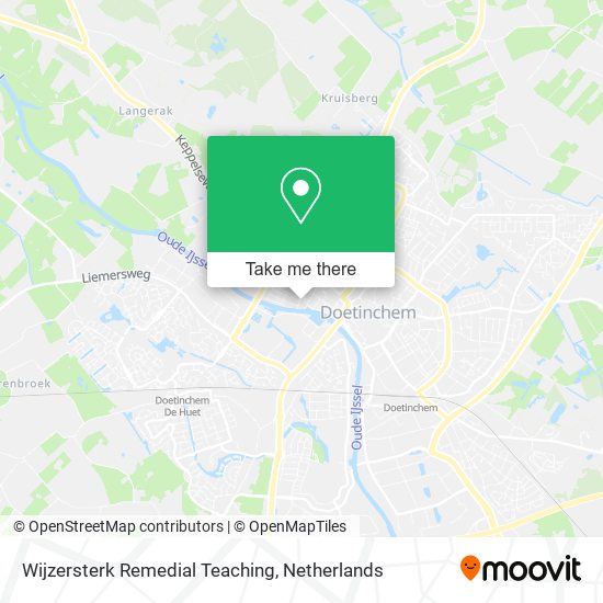 Wijzersterk Remedial Teaching map