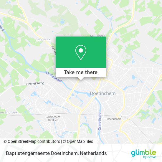 Baptistengemeente Doetinchem Karte