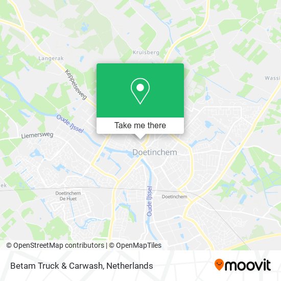 Betam Truck & Carwash map