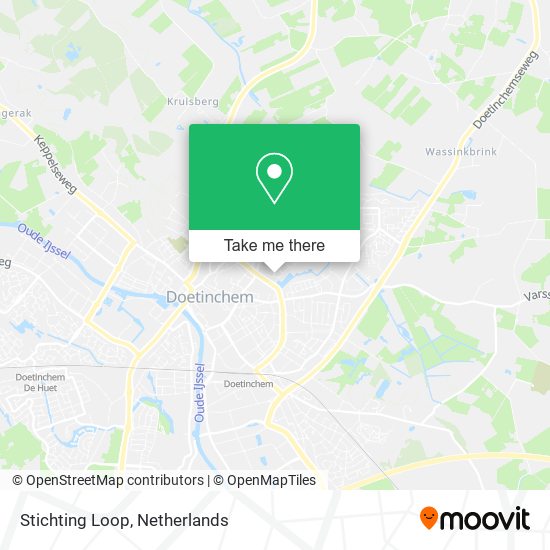 Stichting Loop map