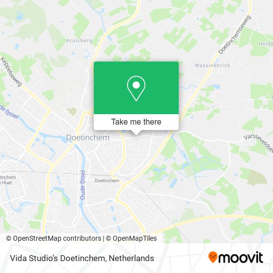 Vida Studio's Doetinchem Karte