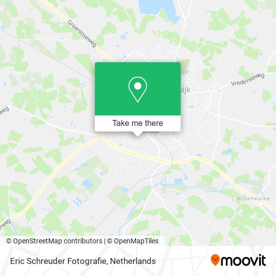 Eric Schreuder Fotografie map