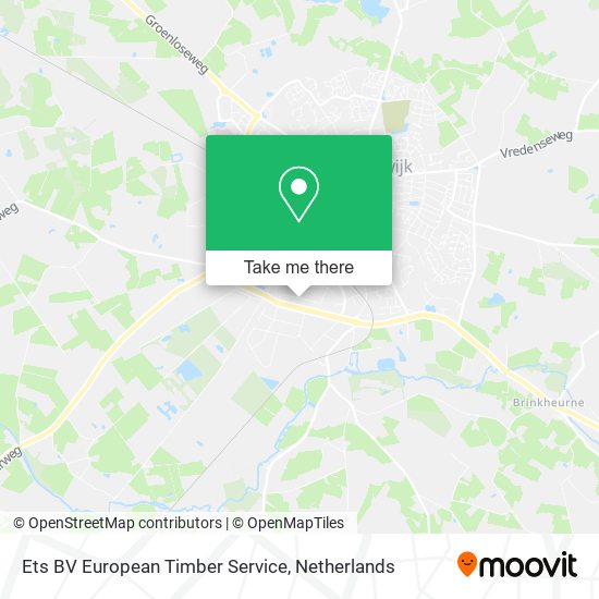 Ets BV European Timber Service Karte