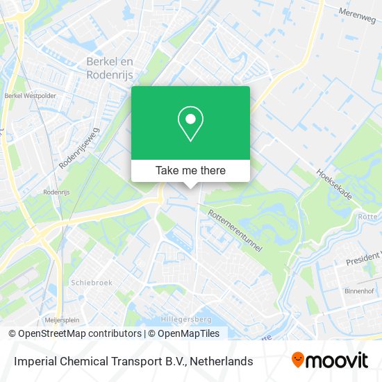 Imperial Chemical Transport B.V. map