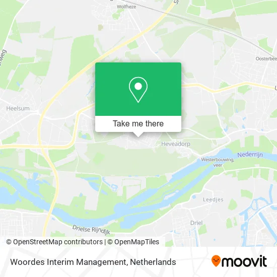 Woordes Interim Management map