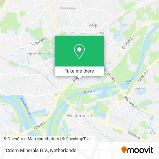 Cdem Minerals B.V. map