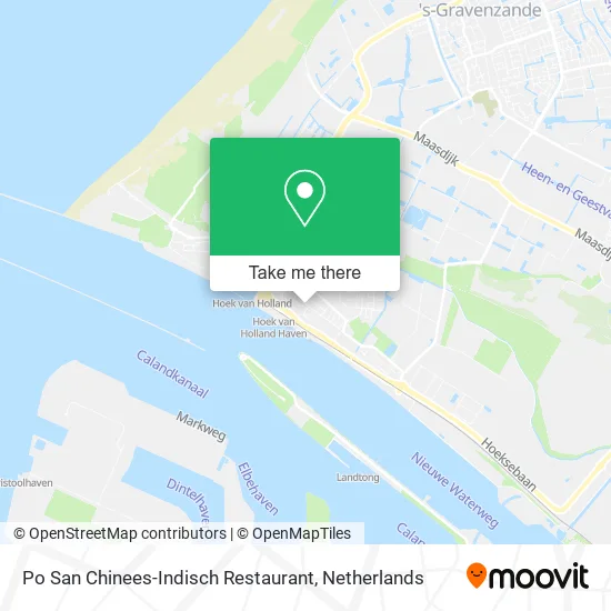 Po San Chinees-Indisch Restaurant map