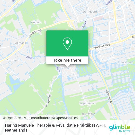 Haring Manuele Therapie & Revalidatie Praktijk H A PH map