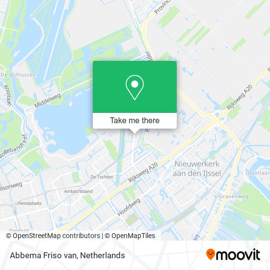 Abbema Friso van map