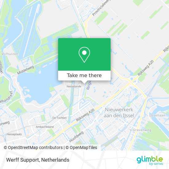 Werff Support map