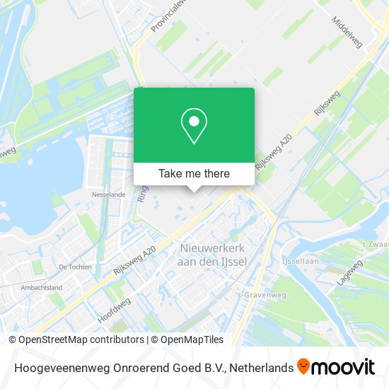 Hoogeveenenweg Onroerend Goed B.V. map