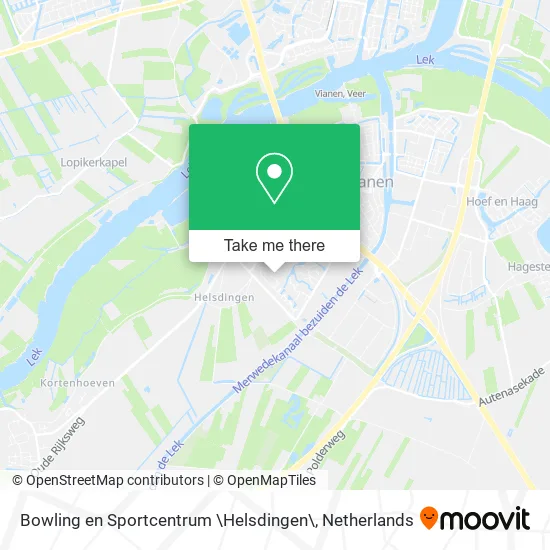 Bowling en Sportcentrum \Helsdingen\ map