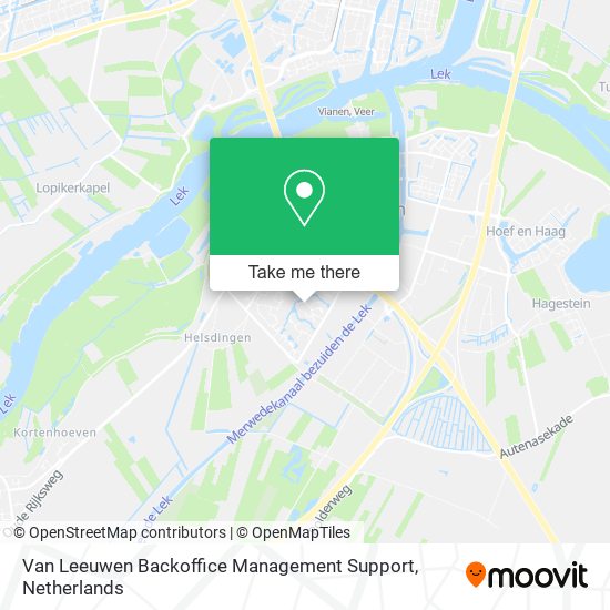 Van Leeuwen Backoffice Management Support Karte