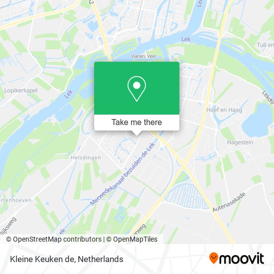 Kleine Keuken de map