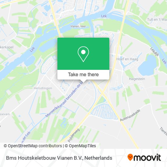 Bms Houtskeletbouw Vianen B.V. map