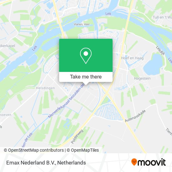 Emax Nederland B.V. map