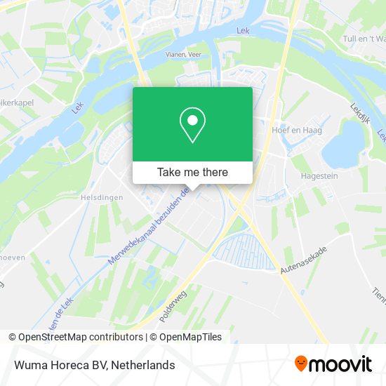 Wuma Horeca BV map