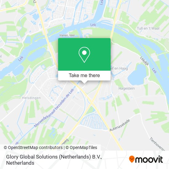 goedkeuren In het algemeen commentaar How to get to Glory Global Solutions (Netherlands) B.V. in Vianen by Bus?